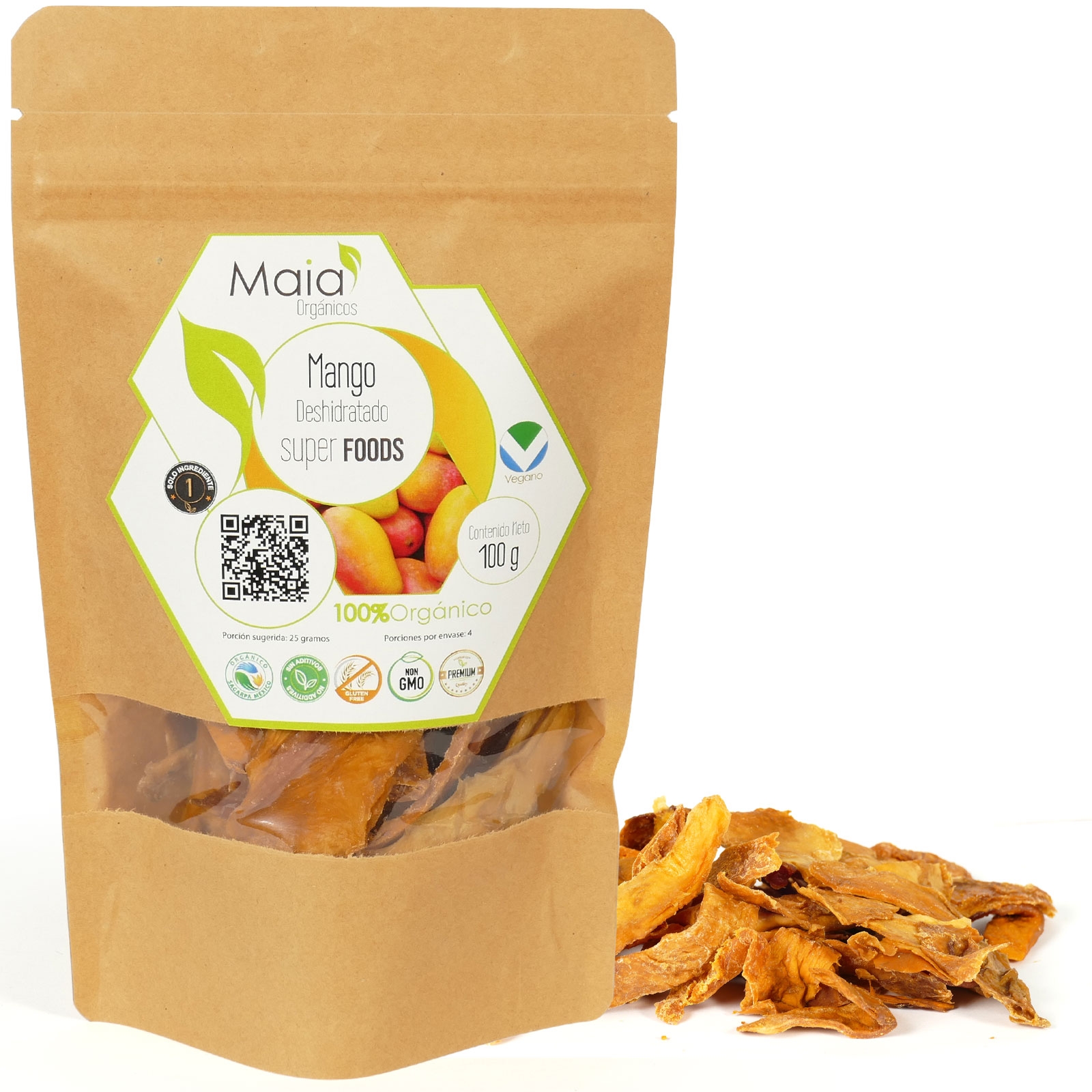 Mango Deshidratado Maia Org nicos